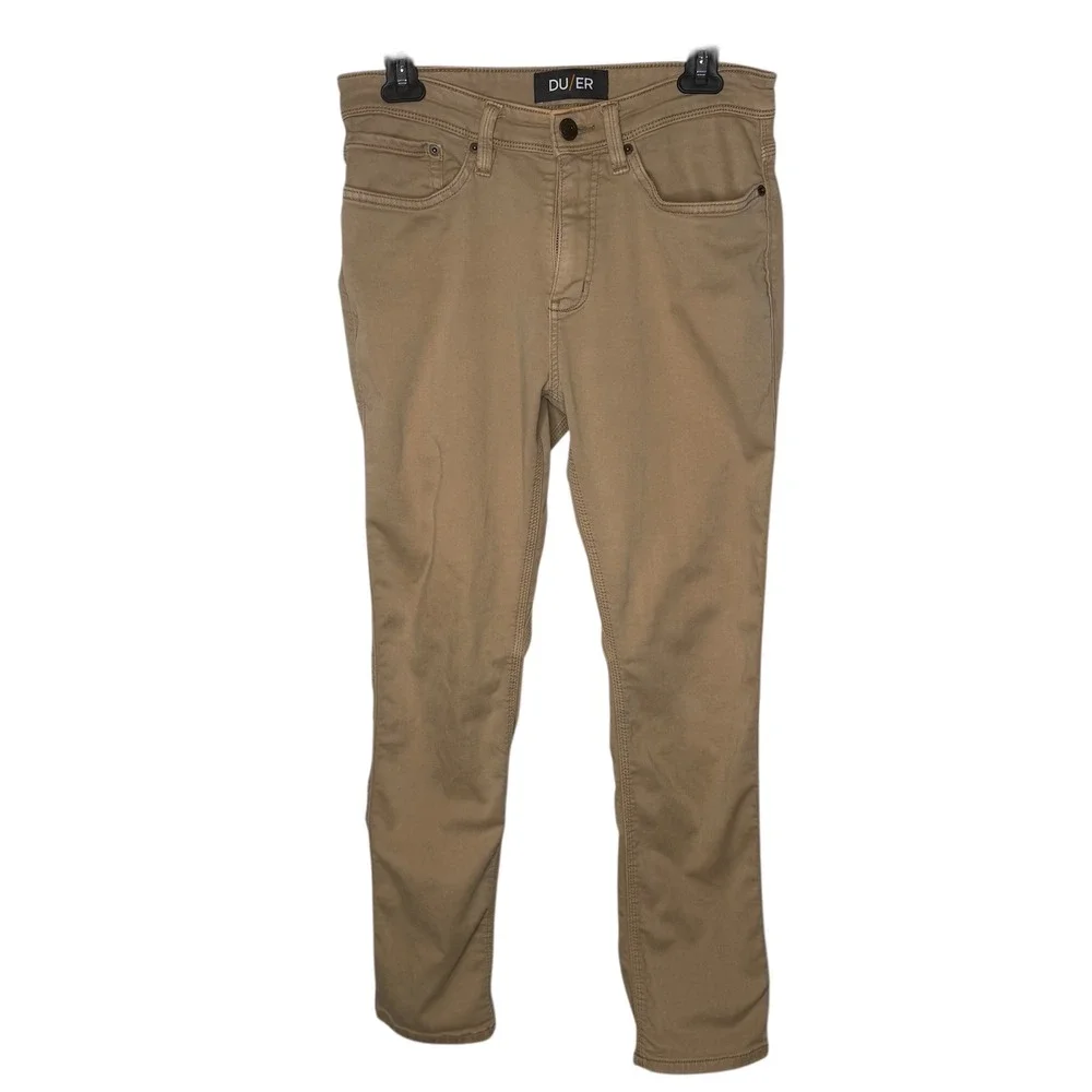 DU/ER No Sweat Relaxed Tapered Pants Men Size‎ 30x30 Stretch Casual